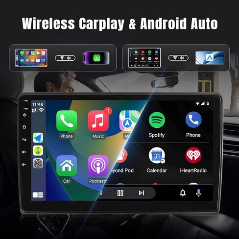 راديو ستيريو Android من Leadfan لسيارة Honda Civic 2012 2013 2014 2015 مع CarPlay Android Auto، شاشة لمس 9 بوصة IPS راديو GPS ملاحة بلوتوث 5.1 التحكم الصوتي WiFi FM كاميرا احتياطية SWC in Saudi Arabia