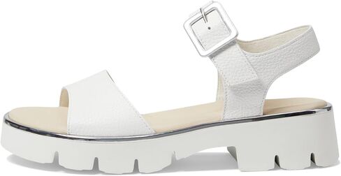 Paul Green Toby Sandal White Grained AT 6 (US Women's 8.5) M in Saudi Arabia
