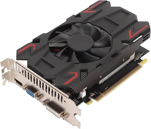 VBESTLIFE HD6770 4GB Graphics Card, DDR5, 128bit, PCI Express 2.0 16X, 775/4800MHz, 2560x1600, PC Gaming Video Card with , DVI I and VGA Ports (HD6770 4GB DDR5) in Saudi Arabia