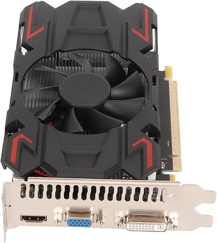 VBESTLIFE HD6770 4GB Graphics Card, DDR5, 128bit, PCI Express 2.0 16X, 775/4800MHz, 2560x1600, PC Gaming Video Card with , DVI I and VGA Ports (HD6770 4GB DDR5) in Saudi Arabia