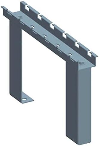 Quest Manufacturing Cable Tray Cabinet Top Stand, 12 in, Zinc in Saudi Arabia