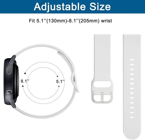 حزام AK لـ Amazfit GTS 4 / GTS 4 Mini / GTS 3 / GTS 2 / GTS 2e / GTS 2 mini / GTS / GTR mini Bands، حزام رياضي بديل ناعم 20 مم لـ Amazfit Bip 3 / Bip 3 Pro / Bip U Pro / Bip / ساعة ذكية Bip Lite / Bip S / Bip S lite / Bip U للرجال والنساء in Kuwait