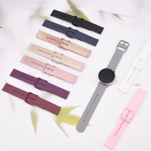حزام AK لـ Amazfit GTS 4 / GTS 4 Mini / GTS 3 / GTS 2 / GTS 2e / GTS 2 mini / GTS / GTR mini Bands، حزام رياضي بديل ناعم 20 مم لـ Amazfit Bip 3 / Bip 3 Pro / Bip U Pro / Bip / ساعة ذكية Bip Lite / Bip S / Bip S lite / Bip U للرجال والنساء in Kuwait