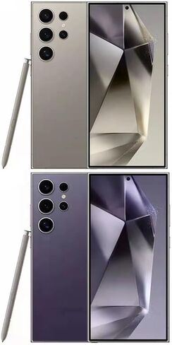 S24 Ultra S Pen for Samsung Galaxy S24 Ultra All Versions,Stylus Touch S Pen 0.7mm Pen Tips,4096 Levels of Pressure,Support Bluetooth (Violet/Gray) in Saudi Arabia