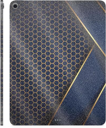 Carbon Fiber Tablet Skin Compatible with Apple iPad Air 13 (M2) 2024 - American Camo - Premium 3M Vinyl Protective Wrap Decal Cover - Easy to Apply | Crafted in The USA by MightySkins in Saudi Arabia