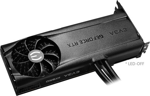 EVGA GeForce RTX 3080 XC3 Ultra Hybrid Gaming، 10G-P5-3888-KL، 10 جيجا GDDR6X، ARGB LED، لوحة خلفية معدنية، LHR in Kuwait