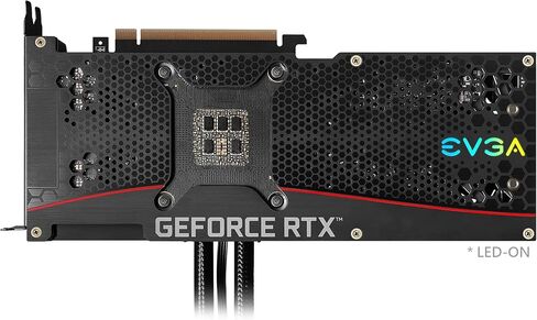 EVGA GeForce RTX 3080 XC3 Ultra Hybrid Gaming، 10G-P5-3888-KL، 10 جيجا GDDR6X، ARGB LED، لوحة خلفية معدنية، LHR in Kuwait