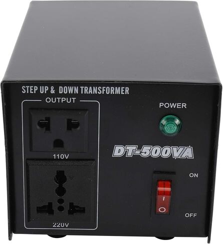 محول طاقة جهد 500 وات (220 فولت إلى 110 فولت، 110 فولت إلى 220 فولت) محول تصعيد لأعلى/لأسفل 110/120 فولت - 220/240 فولت in Kuwait
