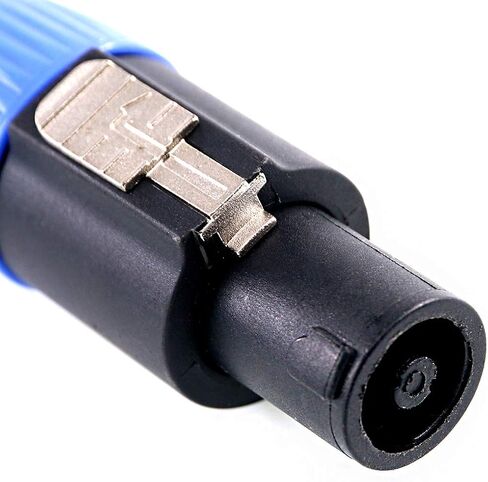 Glarks 5 Pack 4 Pole Round Panel Mount Connector Twist Lock Speaker Compatible with Neutrik Speakon NA4LJ, NA4LJX, NL4MP, NL4MPR, NL4FC, NL4FX, NL4 & NL2 Series, NL2FC in Saudi Arabia