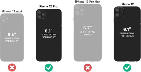 OtterBox ALPHA GLASS Screen Protector for iPhone 12 & iPhone 12 Pro - CLEAR (GEN 2) in Saudi Arabia