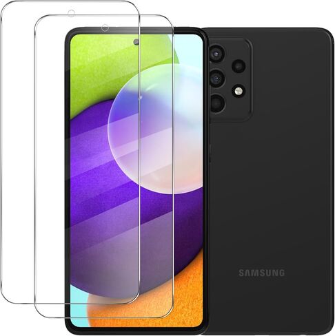 [4 عبوات واقي شاشة لهاتف Samsung Galaxy A53 5G / A52 / A52 5G / A51 / A51 5G / A51 5G UW (6.5 بوصة) [مقاوم للخدش] [خالٍ من الفقاعات] فيلم شاشة من الزجاج المقسى (A53 6.5 بوصة) in Saudi Arabia
