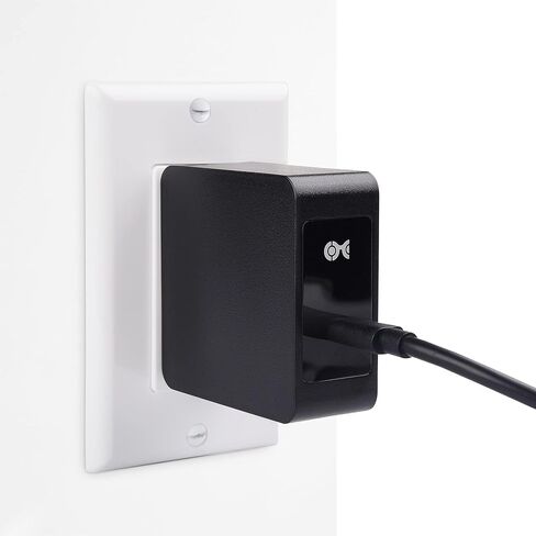 Cable Matters 60W USB C Wall Charger (USB C Charger) in Black - Supports 60W Power Delivery Charging - Includes 3m / 9.8 ft USB-C Charging Cable, Compatible with XPS, MacBook, iPad, Switch and More in Saudi Arabia