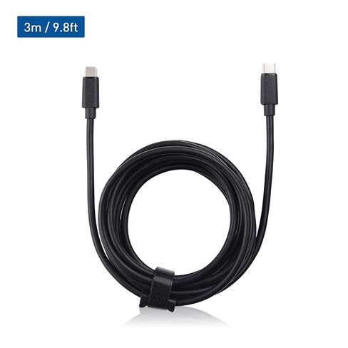 Cable Matters 60W USB C Wall Charger (USB C Charger) in Black - Supports 60W Power Delivery Charging - Includes 3m / 9.8 ft USB-C Charging Cable, Compatible with XPS, MacBook, iPad, Switch and More in Saudi Arabia