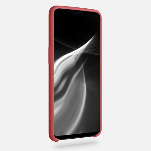 kwmobile Case Compatible with OnePlus 6 Case - TPU Silicone Phone Cover with Soft Finish - Baltic Blue in Saudi Arabia
