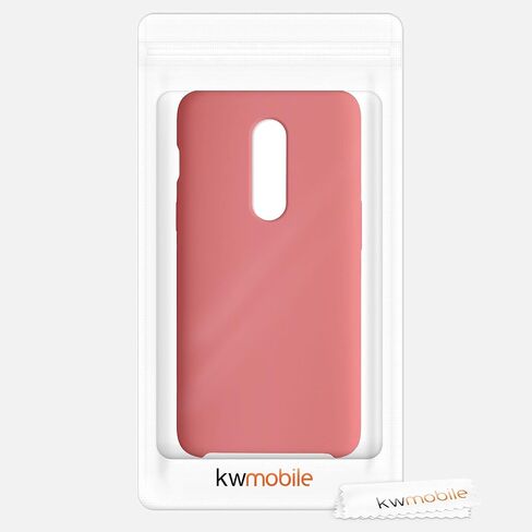kwmobile Case Compatible with OnePlus 6 Case - TPU Silicone Phone Cover with Soft Finish - Baltic Blue in Saudi Arabia