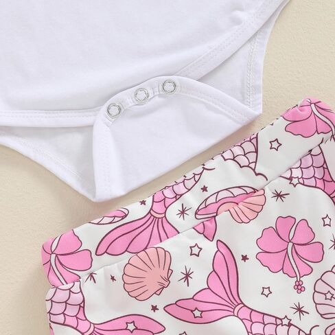 طقم ملابس عيد الميلاد الأول للفتيات الصغيرات بأكمام قصيرة وسروال قصير وعصابة رأس لمجموعة كيك سماش in Kuwait