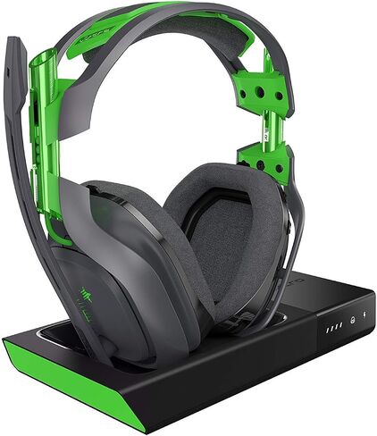 ASTRO Gaming A50 Wireless Dolby Gaming Headset for PlayStation 4 & PC - Black/Blue (2017 Model) in Saudi Arabia
