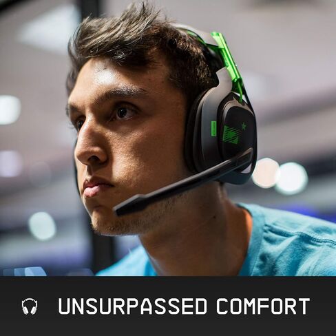 ASTRO Gaming A50 Wireless Dolby Gaming Headset for PlayStation 4 & PC - Black/Blue (2017 Model) in Saudi Arabia