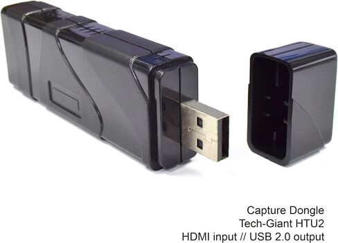 USB2.0 HDMI Video Capture Converter Dongle HD 720p 30fps Driverfree for Live Stream Conference, Broadcast Events, Gaming on Linux Windows Mac OSX in Saudi Arabia