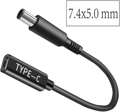 PD USB-C to 4.5x1.35mm Adapter Cable, Male to DC Female 19V Adapter, USB Type C Male Input to DC 4.5 x DC 4.5x1.35mm Adapter Male Power Charging Cable Adapter Made for Asus Laptop Series in Saudi Arabia