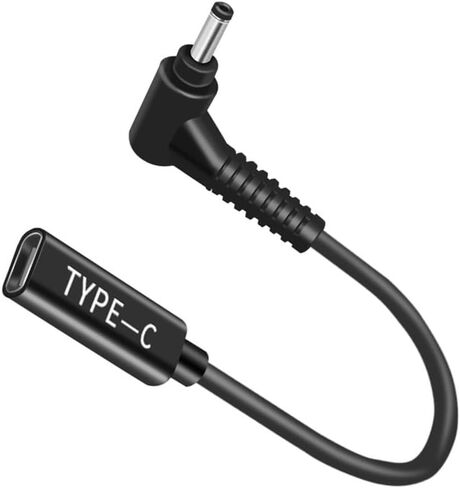 PD USB-C to 4.5x1.35mm Adapter Cable, Male to DC Female 19V Adapter, USB Type C Male Input to DC 4.5 x DC 4.5x1.35mm Adapter Male Power Charging Cable Adapter Made for Asus Laptop Series in Saudi Arabia
