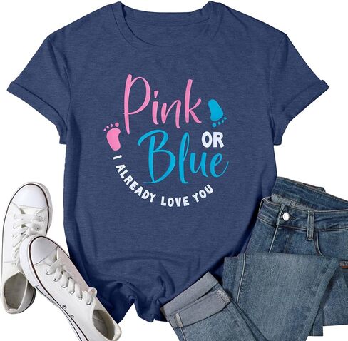 حارس الجنس قمصان النساء الجنس تكشف الأفكار تي شيرت لطيف إعلان الحمل تيز الأمومة أمي القمم in Kuwait