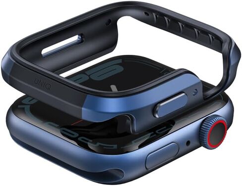UNIQ Valencia Watch Case Compatible with Apple Watch (45mm) CobaltBlue in Saudi Arabia