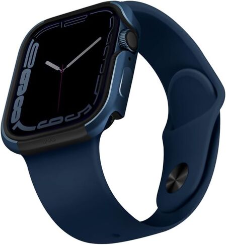 UNIQ Valencia Watch Case Compatible with Apple Watch (45mm) CobaltBlue in Saudi Arabia