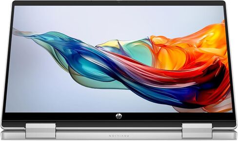كمبيوتر محمول HP Pavilion x360 School & Business 2 في 1 بشاشة لمس 14.0 بوصة IPS FHD (Intel Core 7 150U، ذاكرة الوصول العشوائي 16 جيجابايت، 1 تيرابايت PCIe SSD، إضاءة خلفية KYB، بصمة الإصبع، Win 11 Home) مع موسع منفذ USB DKZ in Saudi Arabia