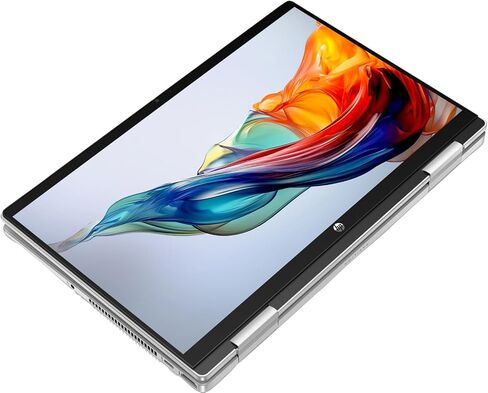 كمبيوتر محمول HP Pavilion x360 School & Business 2 في 1 بشاشة لمس 14.0 بوصة IPS FHD (Intel Core 7 150U، ذاكرة الوصول العشوائي 16 جيجابايت، 1 تيرابايت PCIe SSD، إضاءة خلفية KYB، بصمة الإصبع، Win 11 Home) مع موسع منفذ USB DKZ in Saudi Arabia