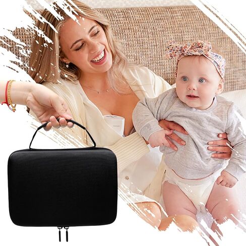 حافظة XANAD صلبة لهاتف Momcozy S12 Pro / S12Pro / S9 / Momcousy مضخة الثدي القابلة للارتداء مناسبة للتخزين in Saudi Arabia