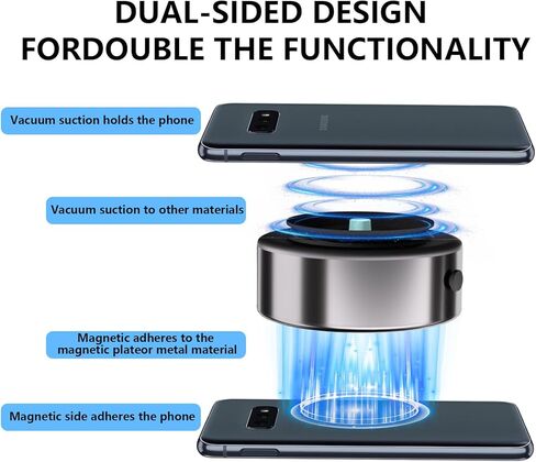 حامل هاتف مغناطيسي حامل هاتف شفط مغناطيسي للسيارة Mirro Gym حمام دش جميع الأسطح الملساء متوافقة مع هاتف Magsafe 15/14/13 12 وجميع الهواتف in Kuwait