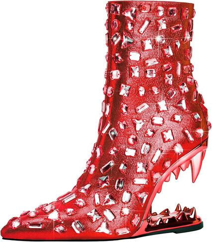 Women's Rhinestone Ballet Flats Crystal Mary Jane Flats Buckle Strap Studded Shoes in Saudi Arabia