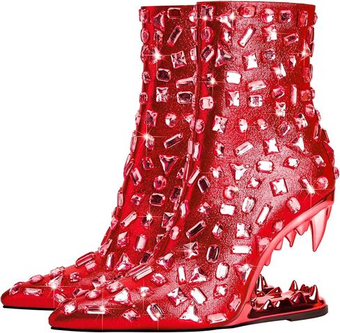 Women's Rhinestone Ballet Flats Crystal Mary Jane Flats Buckle Strap Studded Shoes in Saudi Arabia