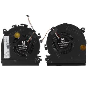 YEAHUYING Replacement CPU+GPU Cooling Fan for HP Spectre X360 15-CH 15-CH000 15-CH011DX 15-CH075NR 15-CH008CA 15-CH010CA NS75C00-17J22 NS75C00-17J21 P/N: L17605-001 L17606-001 DC5V 0.5A Laptop Fan