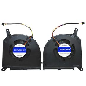 New CPU+GPU Cooling Fan for Gigabyte Aorus 15P 15G 17G KB SB WB XB YB YC KC XC RX5G RX7G AERO 15 OLED SA 17 HDR XA RP75XA RP77XA RP77XD AERO 17 RP77 RP75W PLB07010S12HH DC12V (0.7CM Fan)