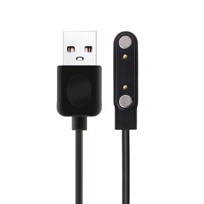 Smart Watch Charger Cable,Universal Magnetic Suction USB Smartwatch/Fitness Tracker Charging Cable 2 Pin Cord, Charger Contact pin spacing 7.62 mm