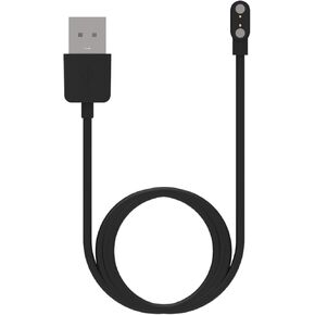 Black Compatible with Da Fit Smart Watch Charger, Replacement USB Charger Cable 3.3 Ft Charging Cord for Smart Watch with Da Fit App, Smartwatch Accessories, Smartwatch Cables and Chargers
