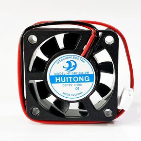 HT-04010D12M Silent Fan HT-04010D12M DC12V 0.08A 4010 4CM 40×10mm Silent Cooling Fan for HT-04010D12M Cooling Fan