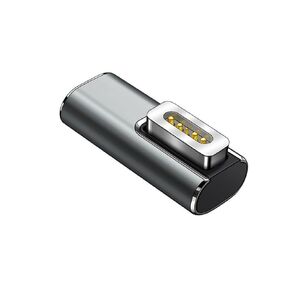 محول USB C مغناطيسي على شكل حرف L متوافق مع جهاز MacBook Pro Air المغناطيسي 1، بديل محول شحن سريع للطاقة من النوع C PD لإمداد طاقة MacBook، يعمل MacBook Pro بقدرة 100 وات