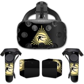 MightySkins Skin Compatible with HTC Vive Full Coverage - Eye of Horus | Protective, Durable, and Unique Vinyl Decal wrap Cover | Easy to Apply, Remove, and Change Styles | Made in The USA