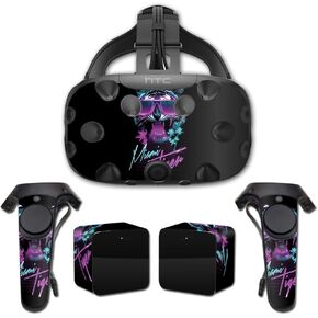 MightySkins Skin Compatible with HTC Vive Full Coverage - Miami Tiger | Protective, Durable, and Unique Vinyl Decal wrap Cover | Easy to Apply, Remove, and Change Styles | Made in The USA