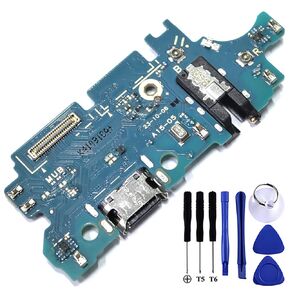 Galaxy A15 5G USB Charging Port Flex Cable Replacement A15 Type C Charger Dock Board Flex Cable Connector for Samsung A15 A156P A156F A156M A156B A156E A156U A156 Port Flex Cable Repair Part