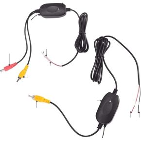 Wireless Color Video Transmitter and Receiver for Vehicle Backup Camera/Front Car Camera