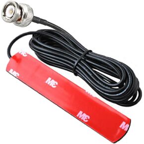 VHF UHF Adhesive Mount Antenna Amateur BNC Male plug Antenna 10ft cable