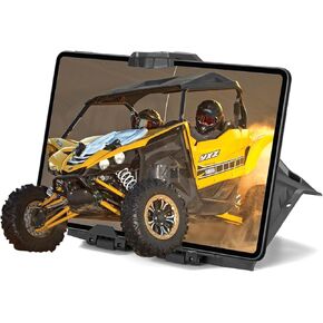 A & UTV PRO Electric Device Mounts for Yamaha YXZ 1000, with Storage Box Organizer Tray, GPS Phone Ipad Mount Holder for Yamaha YXZ 1000R / SE/SS/SS SE 2019-2023 Accessories