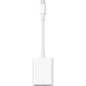 Lightning to SD Card Camera Reader for iPhone iPad, Memory Card Reader Trail Camera Viewer SD Card Adapter for iPhone 12/11/XS/XR/X/8/7/iPad, Plug and Play