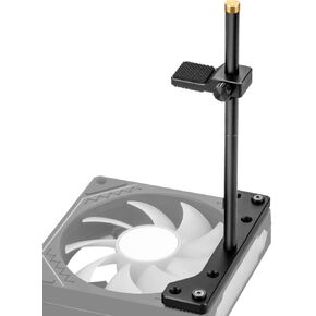 GPU Support Bracket, GPU Holder Stand, Adjustable GPU Sag Bracket Graphics Card Support for 12cm Fan Mount CNC Aluminum (0.63-6.3inch)