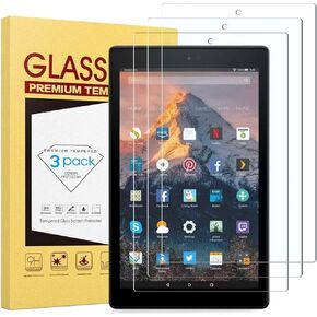 [3 Pack] All-new Fire HD 10 Screen Protector (9th / 7th Generation, 2019/2017 Release),EC-Touch 9H Hardness Bubble-Free High Sensitivity Anti Fingerprint Scratch for HD 10 2019 Release (HD 10-3p)