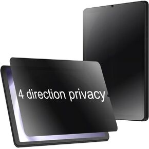 360 Degree Matte Privacy Screen Protector For Samsung Galaxy Tab A9 2023/Tab A7 Lite 2021 8.7 inch Anti-Glare Anti-Spy 4 Sides Soft Film